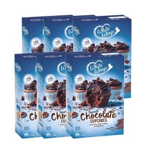 화이트윙스 컵케이크 믹스 초콜릿 410g White Wings Cupcake Mix Chocolate, 6팩