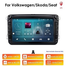 무선 애플 안드로이드 오토 올인원 카플레이 10 2 5 6 6 4, 4g 64g ahdc1 추가, 쿼드 코어