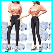 2개묶음 0208-067 빅사이즈 쫀쫀레깅스 9부 아이스 쿨레깅스 냉감레깅스 L 3XL 5XL 큰사이즈 쫄쫄이 이너레깅스 코디 1+1 대박다잘됨몰