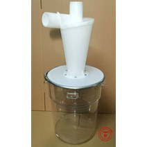 싸이클론 집진기 버킷 필터 통 포함 공방 분진 공업용, 22L 분리기 세트 포함