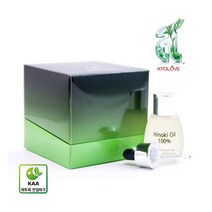 [헤베니케] 편백 (히노끼) 오일 100% (25ml) + 사은품 : 휴대용 편백 바디로션 및 샴푸 10개 / 아토피성 피부개선 천연 편백 피톤치드 추출물 100% 함유