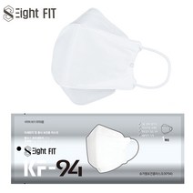 KF94 슈가원 보건용 마스크 대형 흰색 120매 국내산 MB필터