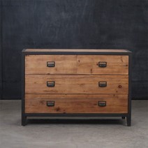 엔틱 장 미국 스타일의 복고풍 캐비닛 단단한 나무 오래된 서랍 거실 단철 사물함 낮은, [01] 짐 싸다, [03] 길이 80너비 35높이 70