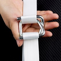 코드스트랩(40M 1롤) Cordstrap 포장자재 포장끈 고강도밴드 중량물포장 포장 끈 밴딩기 조임기 디스펜서 거치대 텐셔너 와이어버클 수출포장 벤딩기, 코드스트랩 버클 25mm-15ea