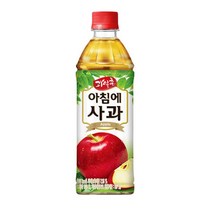 과일촌 아침에 사과, 500ml, 4개