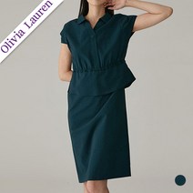 [올리비아로렌]서커 소재 원피스 VOCOAXM5331