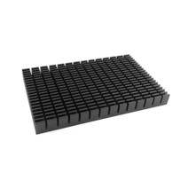 Awxlumv 알루미늄 대형 방열판 5.9 x 3.6 x 0.59인치/150 x 93x 15mm 블랙 방열판 핀 쿨러 RTX 3090 3080 ti 백플레이트 PCB LED 마더보, 1 Pcs, 1개