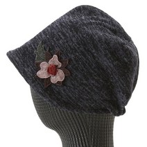 멜란장미 겨울 방한 비니 보넷모자 TRW-WH0173-네이비