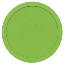 Pyrex 7402-PC 6/7컵 그린 플라스틱 식품 보관 뚜껑 미국 제조 - 2팩, 1