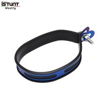 오토바이 배기 파이프 이스케이프 508mm 머플러 탄소 섬유 홀더 고정 링 클램프 지지 브래킷 마운트 바이크, 02 B
