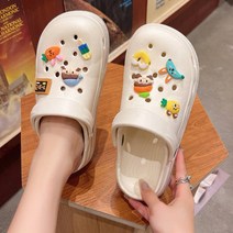 일월전빵 EVA 과일소녀 플랫폼 통굽 아쿠아 슬리퍼 아쿠아슈즈 실내화 여성슬리퍼 여자슬리퍼 사계절 B-S033