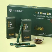 인포벨 쑥과 마늘을 담다 쑥 마늘 진액 액상 스틱 농축액 액기스 엑기스 농축진액 쑥즙 마늘즙, 2박스(100포)