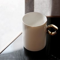 BELLE 벨르 골드링 너트링 머그 잔 400ml 8종 모음, 골드링 머그 400ml 핑크