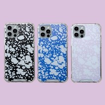 기타 바보사랑[그립톡] 프로자인 잉크마블 그래픽 범퍼 케이스, BLUE/iphone11Pro, 블루