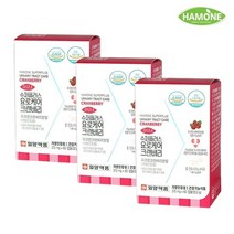 일양약품 하모네 SUPER+ 요로 케어 크랜베리 180캡슐 3개월분