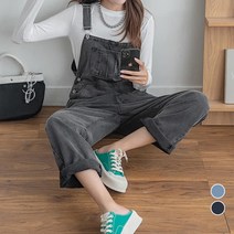 [나크21] (55~88) 데님 멜빵바지 NK21-O-5