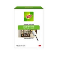 3M 올인원 먼지떨이 스타터팩 핸들 + 리필 14개, 흰색, 7개