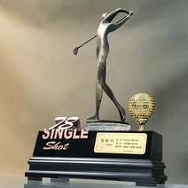 우진아썸 골프트로피 싱글트로피 이글패 싱글패 홀인원패 골프대회트로피 케이트로피 WS55