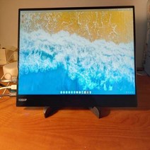 캠핑모니터 보조모니터 USB 휴대용 15" 배터리 내장 15.6, 1.with stand