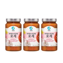 청정원 로제 스파게티소스 600g 3개, 청정원 로제 스파게티소스600g X