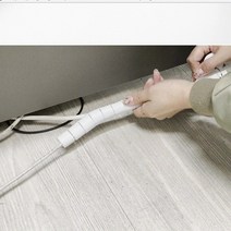 CABLE 매직 전선 보호 커버 2M 케이블 코드 정리 도매, 화이트