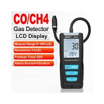 MESTEK 천연 가스 감지기 누출 가연성 테스터 사운드 라이트 알람 분석기 50000 PPM100 % LEL, CHINA, CGD02