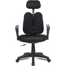 체어포커스 필링체어 BW 헤더형 블랙 바디 의자