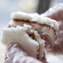 [착한떡] 달콤한 우유백설기 20개입(45gx20개입), 착한떡 우유꿀백설기 20개입