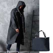 짐옴므 WA EVA 레인코트 여행용 커플 판초우의 + 파우치, RAIN WARK, XL