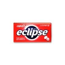 이클립스 캔디 34g 무설탕 1개, 스트로베리향 1개