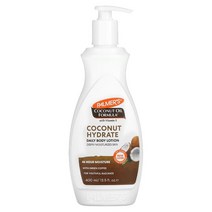 파머스 Palmers 코코넛 하이드레이트 데일리 바디 로션 400ml(13.5fl oz) US 직배송, 1PACK, 상세설명참조