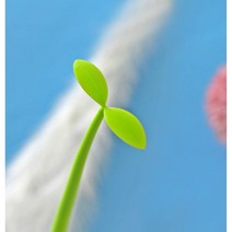 콩나물볼펜 새싹펜