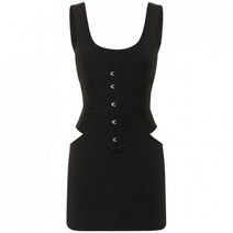 ROBERTO CAVALLI 로베르토 카발리 Jersey corset 미니 원피스153056