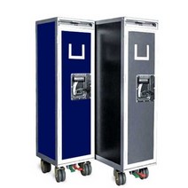 키내 카트 운반카 푸드 스택 승무원학원 배식 트롤리, 1 4개의 알루미늄 서랍이 있는 흰색 세미 다이닝 카트