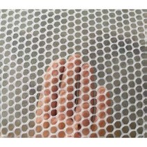 아파트안전망 안전망설치 추락방지막 작하방지망 수직보호망 발코니, 미터당 너비 2미터의 흰색 1.2cm 메쉬