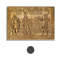 단양 자석 문방사우 중국이집트 상형 문자 프레스코 캔버스 회화 여왕 hatshepsut 사원 돌 조각 파라오 고
