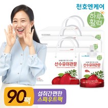 [천호엔케어] 하루활력 산수유야관문즙 70ml 30팩 3박스/국산산수유 비수리, 30팩 x 3박스