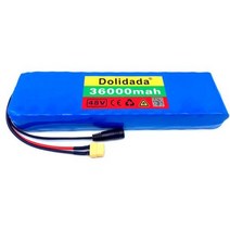전기자전거배터리 자전거 발전기 밧데리 13S2P 48V 36Ah 18650 충전식 리튬 배터리 충전기 맞춤형 플매트 카펫 러그 스마트 BMS 전기 톱, [04] XT60-DC, XT60-DC