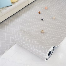 제로벨 1+1 15T PVC 층간소음 롤매트 폭110cm x 1m 거실 아이방 유아 어린이 놀이방 매트, 헤링본그레이