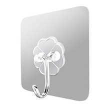 [포이포이] 후크걸이 20P 무타공 투명 접착식 강력 매직후크 다용도 고리후크 벽걸이 벽후크 액자걸이, 01.무타공매직후크걸이(20p)