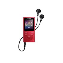 소니 8GB Walkman MP3 플레이어 NWE394 B, MP3 Player_8 GB | Red