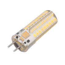(CE/ROHS 인증) GY6.35 실리콘 소형 전구 7W 소형 전구 72LED 샹들리에 천장 조명 벽 조명 테이블 램프 특수 전구 6/판매용 (AC/DC12V) (GY6.35 7W 72LED) 백색 조명 GY6.35 전구 GY6. 35개의 작은 플러그 실리콘 전구, 상품상세참조