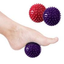 토구 트라택 7.5cm9.5cm 요가 스튜디오 스파이크 마사지 체육관 공 뾰족한 스트레스 반사 요법, 상아