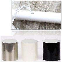 아파트 우수관 누수 들뜬 타일 세면대 깨짐 싱크대 상판 보수 배관 누수테이프 방수 테입, 블랙