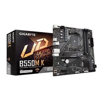 GIGABYTE B550M K (AM4/ AMD/ B550/ Micro-ATX/Dual M.2/ SATA 6Gb/s/USB 3.2 Gen 1/ Realtek GbE LAN/PCIe