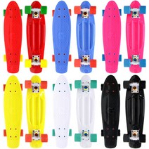 KC인증 크루져보드/22/27인치 스케이트보드 용품모음 -, 27인치 버즈런 크루져보드, 흰색(white)