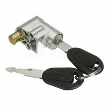 오토바이 배터리 안전 팩 박스 잠금 장치 2 키 범용 액세서리 자전거 스쿠터, 1개