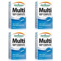 자미에슨 컴플리트 남성 멀티비타민 90정 x4, 4box