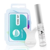 래쉬업 컬러 U+L 속눈썹펌 롯트 All in One 키트, 1개