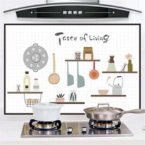 (주)트리 인천가정지사 기름튐 오염방지 주방시트지(리빙) 싱크대 벽시트지 (9504599)